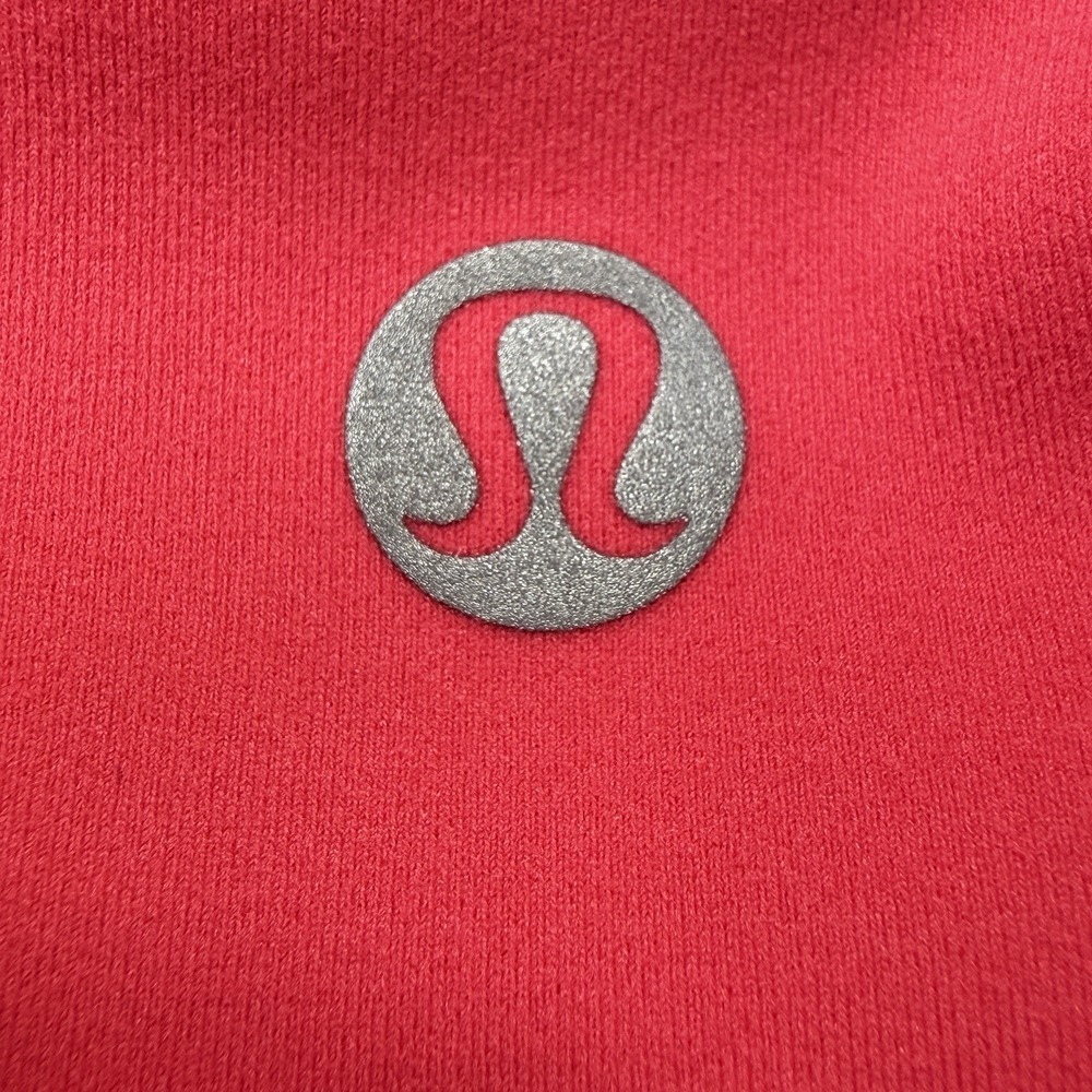 LULULEMON Wunder Train Racerback Tank Crop Top WASHED MAUVE Padded Bra Pink SZ 4 - Picture 8 of 8